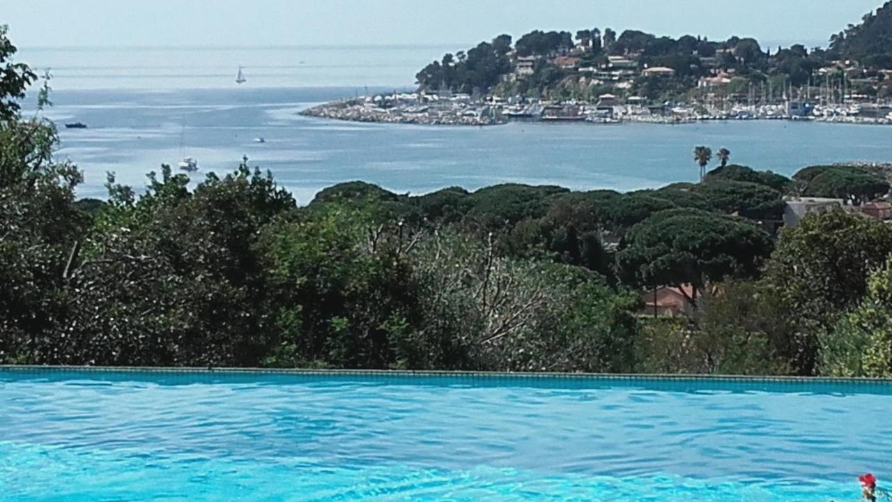 Les Citronniers - Splendide Vue Mer Acces Plage A Pieds A 5 Minutes กาวาแลร์-ซูร์-แมร์ ภายนอก รูปภาพ
